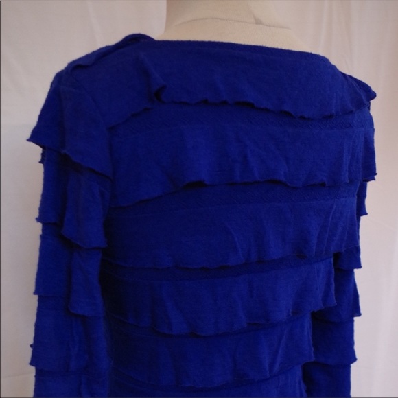 Max studio fully lined ruffled Jersey dress - Picture 4 of 5